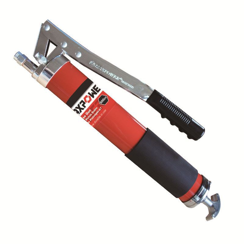 Pistola de graxa de pistão duplo