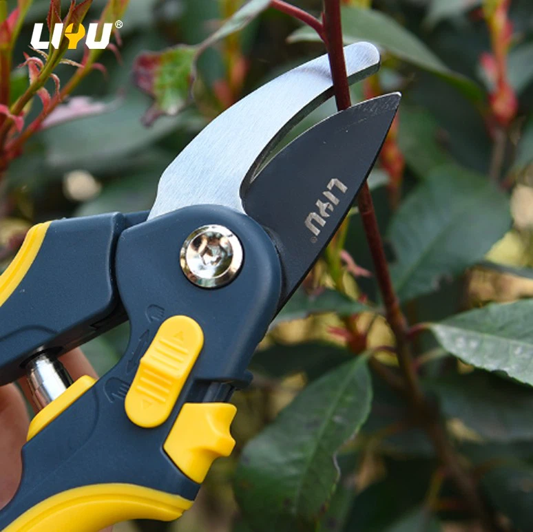 Fruit Branch Scissors Garden Gardening Scissors Branch Scissors Household Pliers Pruning Scissors Opening Adjustable 200mm factory