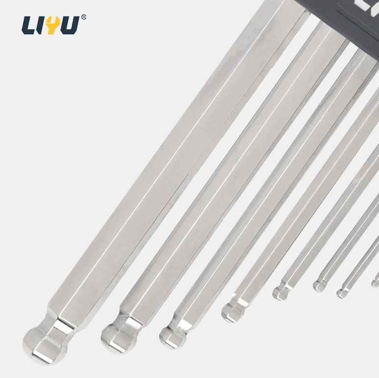 Hexagon Wrench Set Extended Ball Head Set Hexagon Screwdriver 9 Pieces Set 1.5-10mm high quality