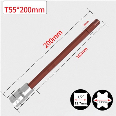 BROCA TOMADA 1/2" 200mm T55