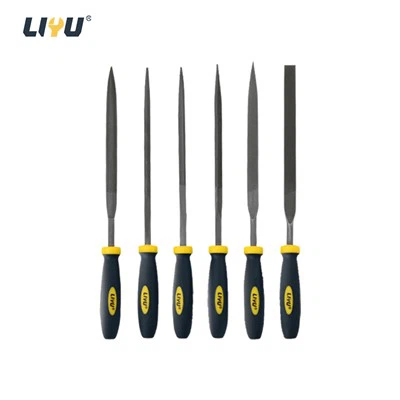 Conjunto de arquivos moldar arquivo haste de polimento liga fitter sortidas ferramentas de polimento de arquivo 3*140mm conjunto de 6 peças