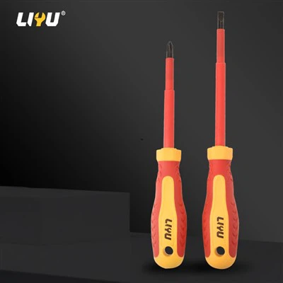 Chave de fenda isolada especial para uso elétrico, chave de fenda resistente a alta tensão 5,5*125mm